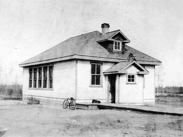 The original Gypsumville School