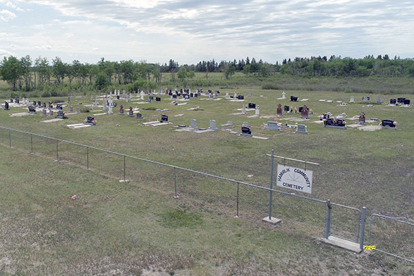 Hamrlik Community Cemetery / St. John the Baptist Ukrainian Catholic Cemetery