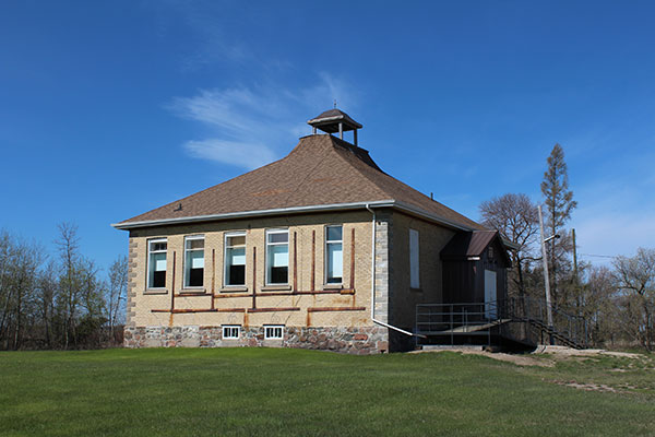 The former Hargrave School building