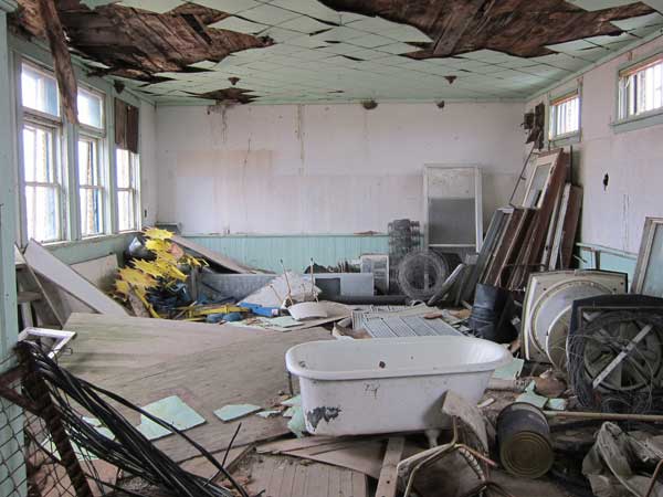 Interior of Hazeldean School