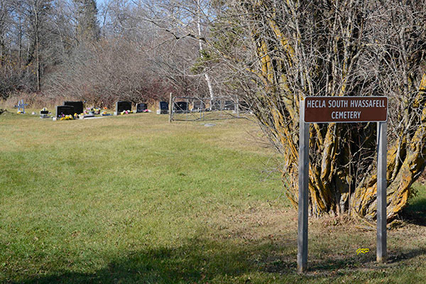 Hecla South Hvassafell Cemetery