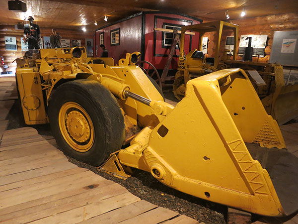 Exhibits in the Heritage North Museum