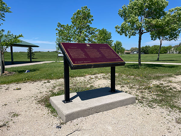 William Hespeler commemorative plaque