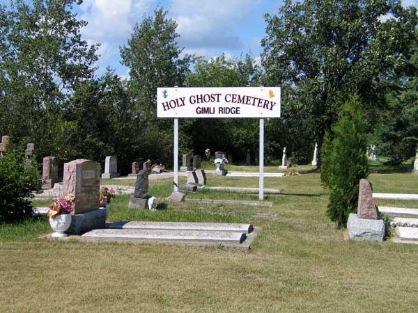 Holy Ghost Cemetery - Gimli Ridge