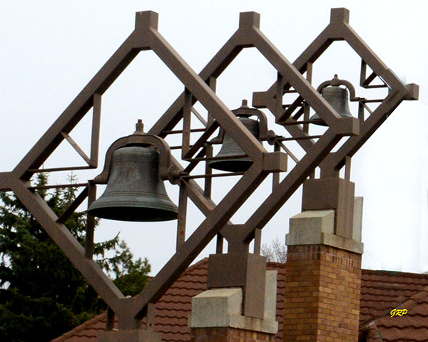 Bells from the former Holy Ghost Roman Catholic Church