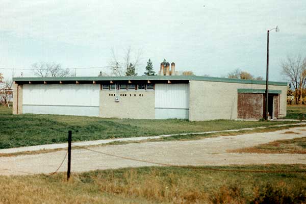 The former Horndean School building