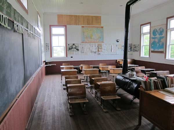 Interior of Horod School