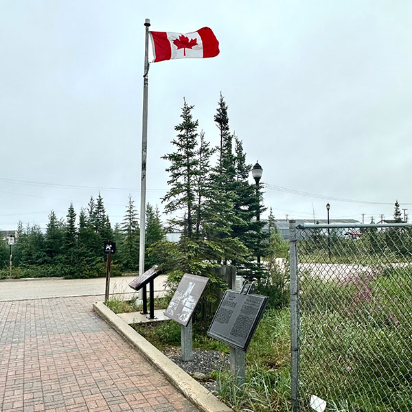 Hudson Bay Railway commemorative plaques