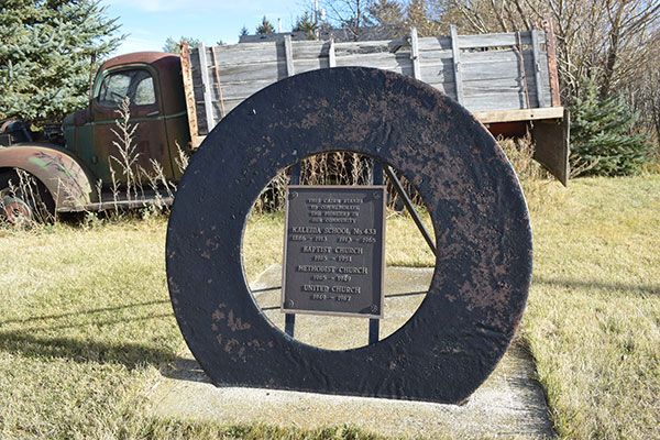 Kaleida School and churches commemorative monument