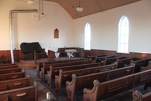 Interior of Kerfoot United Church