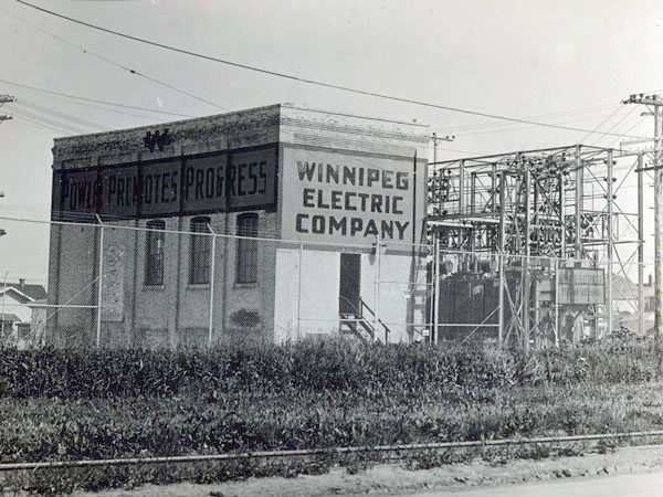 The former Winnipeg Electric Company Kildonan Substation