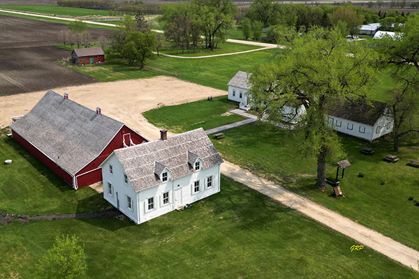 Peter Klippenstein Housebarn after reconstruction