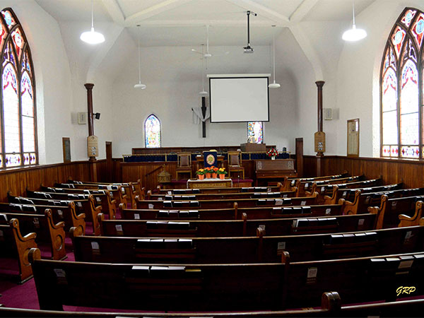 Interior of Knox Presbyterian Church