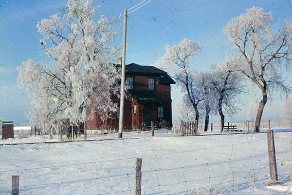 Canadian Pacific Railway Section House at Lac du Bonnet