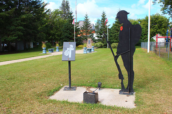 La Riviere-Snowflake War Memorial