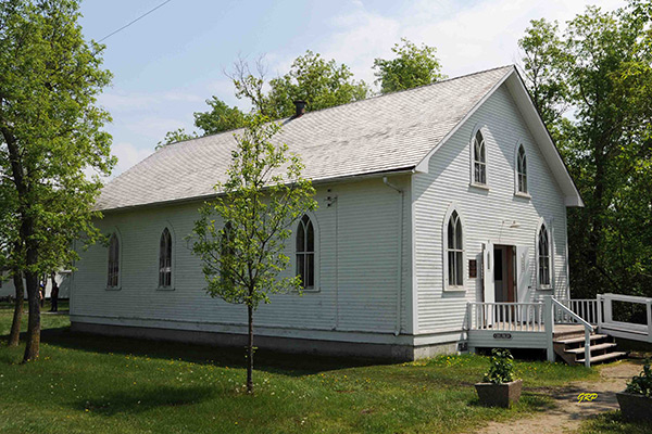 Lichtenau Mennonite Church at the Mennonite Heritage Village Museum