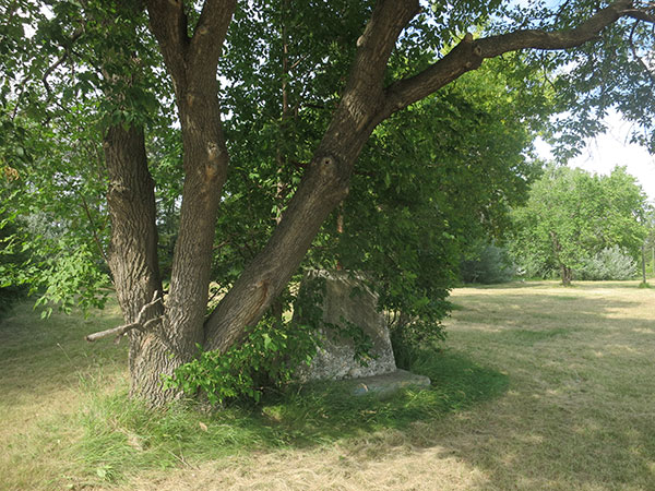 Remnant of the former Little Portage