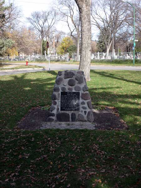 Lord Selkirk Arrival Monument