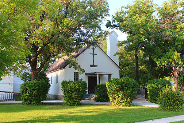 St. Olaf Roman Catholic Church at Lundar