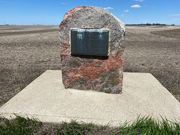 Luther School commemorative monument