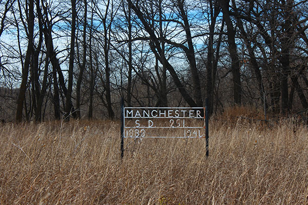 Manchester School commemorative sign