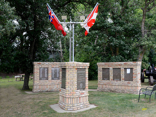 Memorial Wall at the Manitoba Agricultural Museum