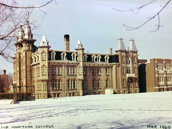 The former Manitoba College, later St. Paul’s College