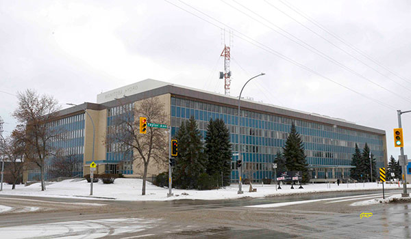 The former Manitoba Hydro Building