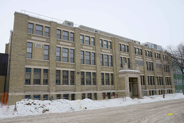 Manitoba Medical College building at 770 Bannatyne, built in 1921