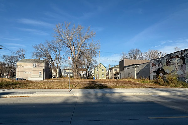 Former site of the Manitoba Upholstery Warehouse