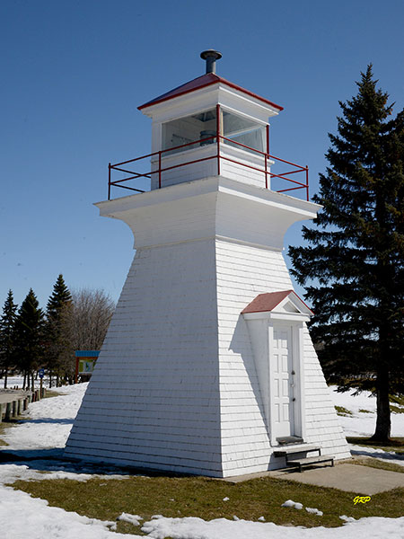 Red River lighthouse, built in 1914