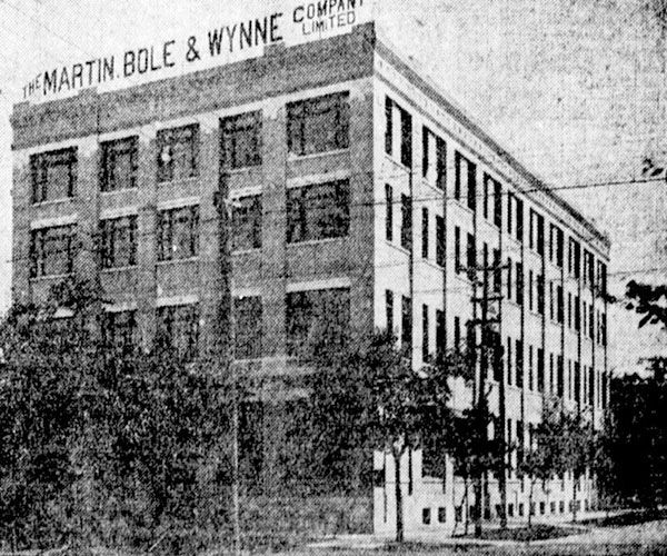 Martin Bole and Wynne Warehouse