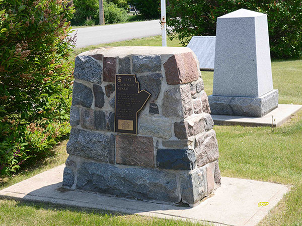 RM of Archie centenary commemorative monument