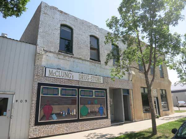 The former McClung Drug Store