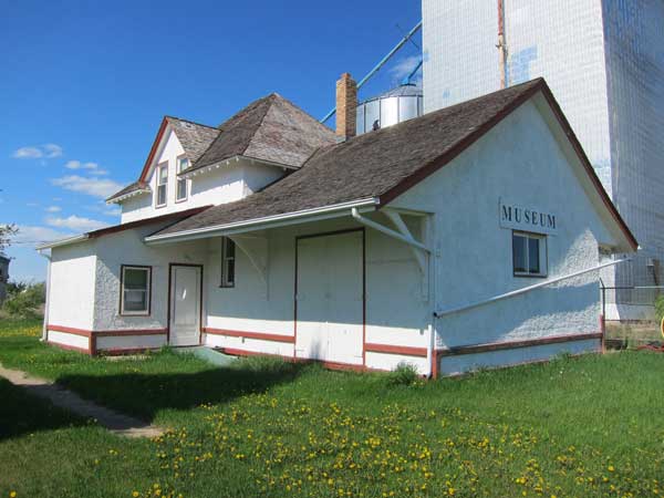 McCreary community museum located in a former Canadian National Railway station