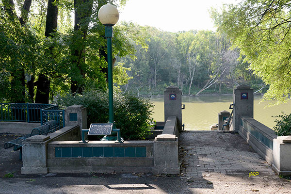 C. H. McFadyen Park commemorative plaque