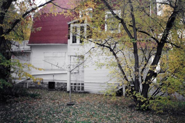 Rear of the McMurray House
