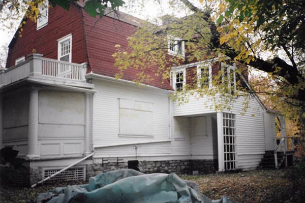 Rear of the McMurray House