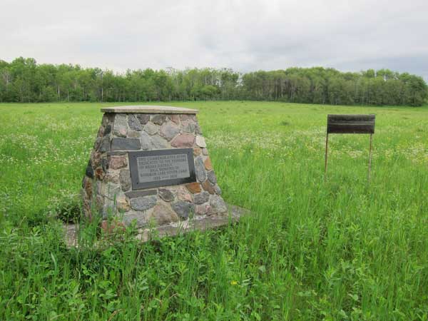 Mears pioneers commemorative monument