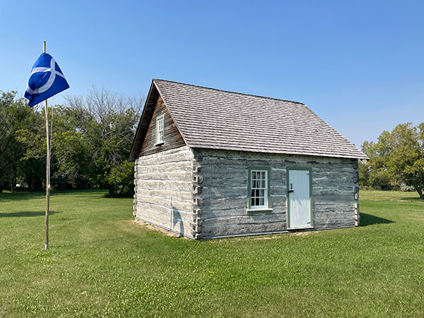 Log house of Pascal Breland