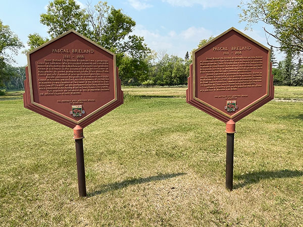Breland commemorative plaques