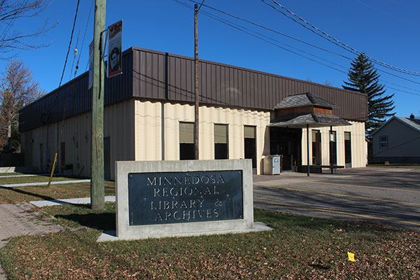 Minnedosa Archives as part of the local library