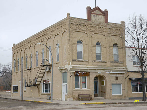 The former Odd Fellows Hall at Neepawa
