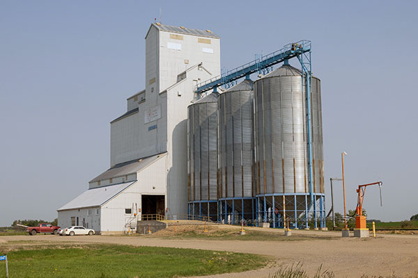 Canada Malting grain elevator at Norman Siding