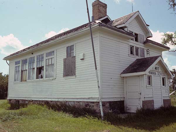 Former Opawaka School building