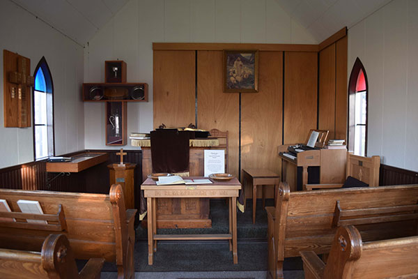 Interior of Pearce St. Andrew’s United Church