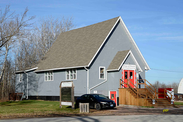 The former Pine Falls Roman Catholic Church