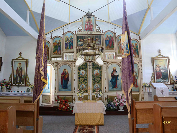 Interior of the Holy Trinity Ukrainian Orthodox Church