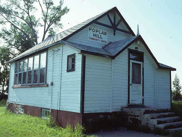 Former Poplar Hill School building