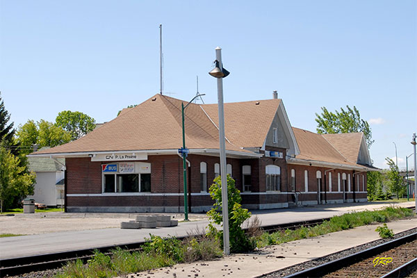 Former Canadian National Railway station at Portage la Prairie